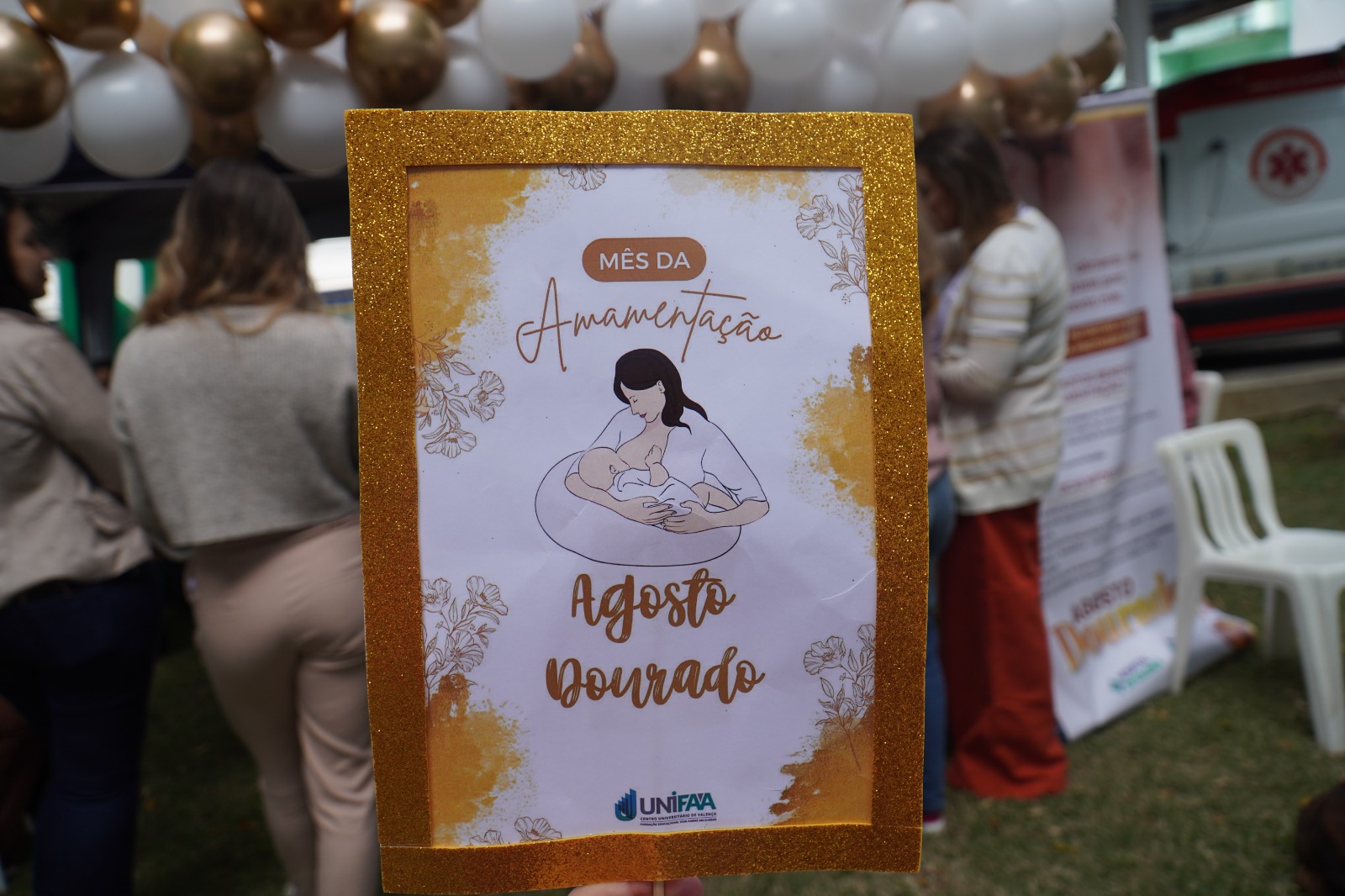 Agosto Dourado: Maternidade Escola de Valença realiza ação para conscientizar sobre a importância do aleitamento humano